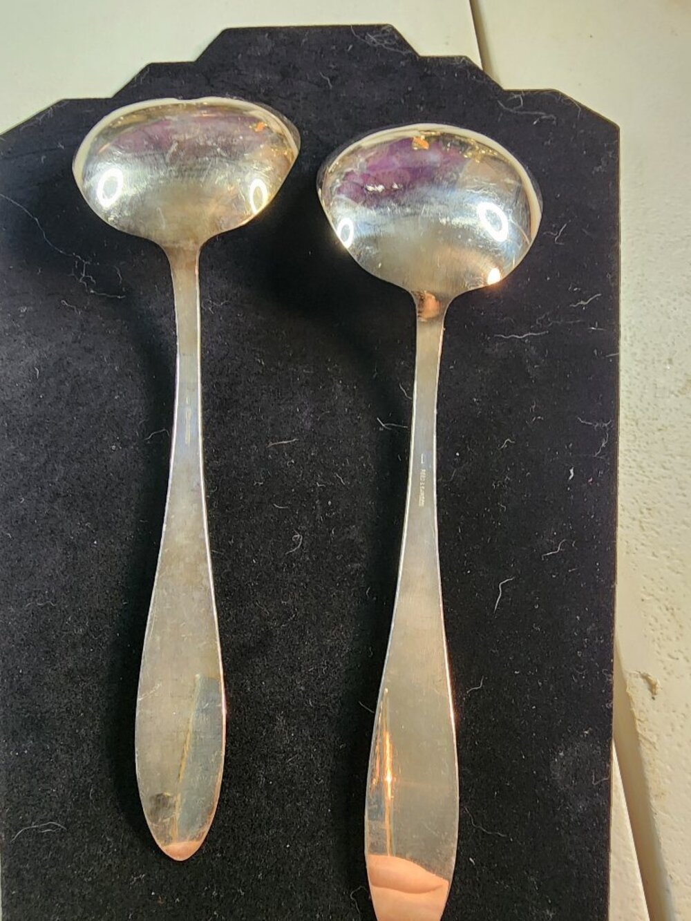 Vintage Reed & Barton Silverplated Salad Spoon and Fork